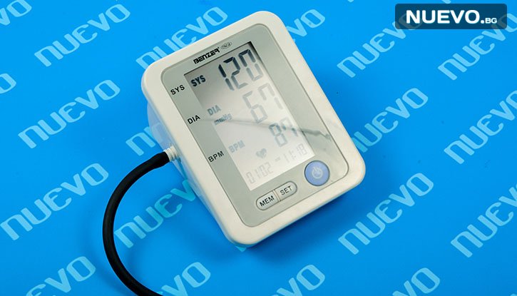 Електронен апарат за измерване на кръвно налягане снимка #2