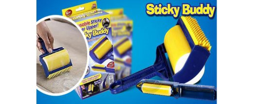 Уред за почистване от косми и прах Sticky Buddy  снимка #1