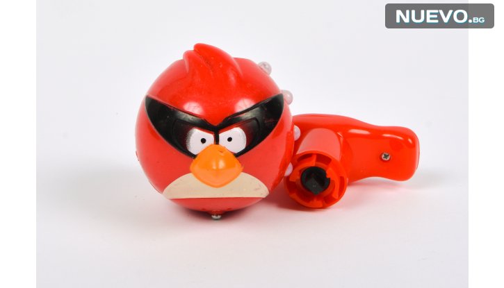 Забавен детски пумпал, светещ в различни цевтове Angry Birds Space снимка #0