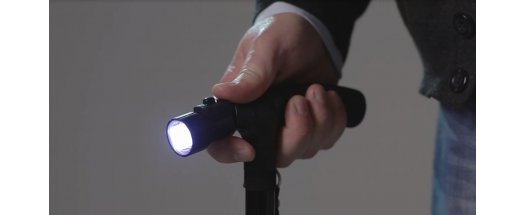 Иновативен сгъваем бастун с LED светлини Trusty Cane снимка #0