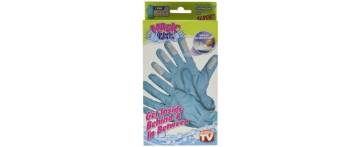 ЛИКВИДАЦИЯ! Ръкавици за чистене  Magic Bristle Gloves - 2 чифта снимка #1