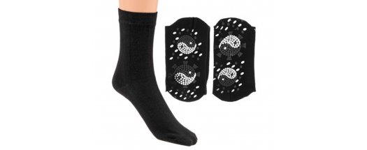 Загряващи и масажиращи Турмалинови чорапи 