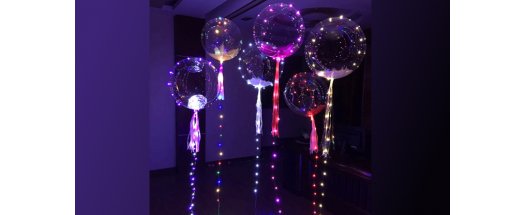 Атрактивен LED балон за супер украса снимка #1
