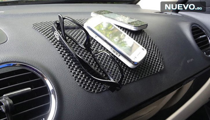 Голяма самозалепваща се нано подложка за автомобил снимка #2