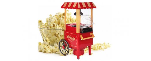 Ретро машина за пуканки Old fashioned popcorn maker снимка #2