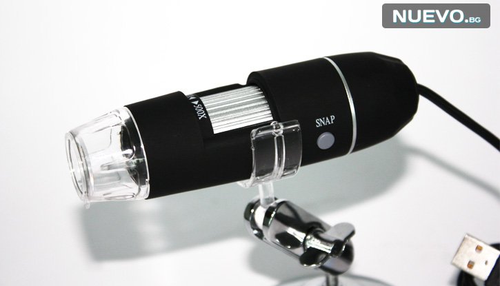 USB дигитален микроскоп с 500х оптично приближение  снимка #2