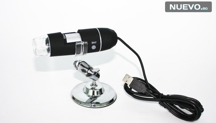 USB дигитален микроскоп с 500х оптично приближение  снимка #0