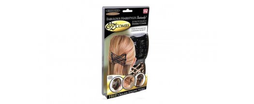 Комплект от 2 броя шноли за коса EZ Combs снимка #1