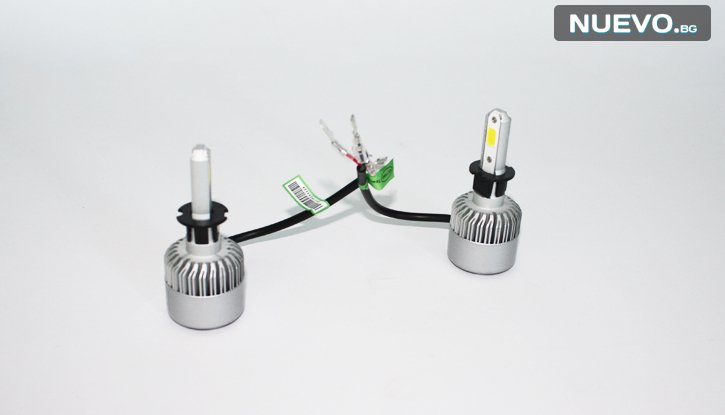 2 броя LED Диодни крушки H3 за автомобил  снимка #4