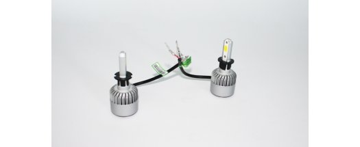 2 броя LED Диодни крушки H3 за автомобил  снимка #4