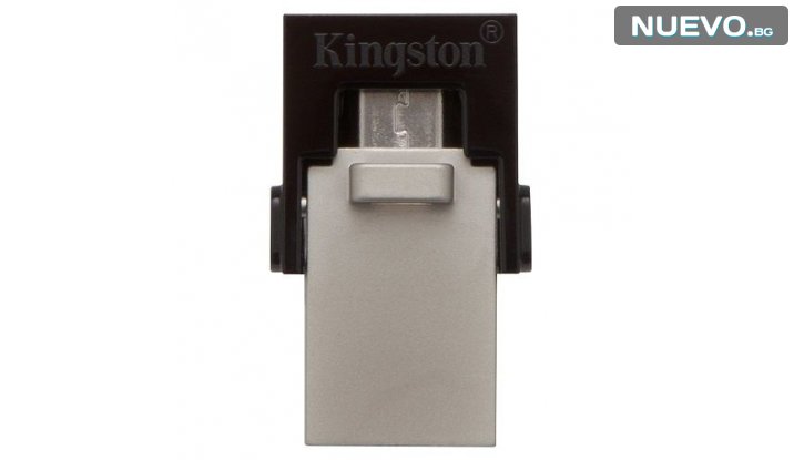 USB памет 16/32/64GB Kingston DT MicroDuo USB 3.0 + microUSB (Android/OTG) снимка #2