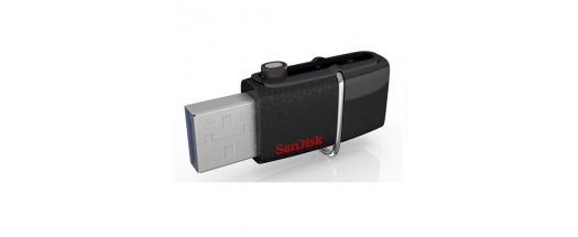 USB памет 16GB SanDisk Ultra Dual OTG, USB 3.0/microUSB снимка #1
