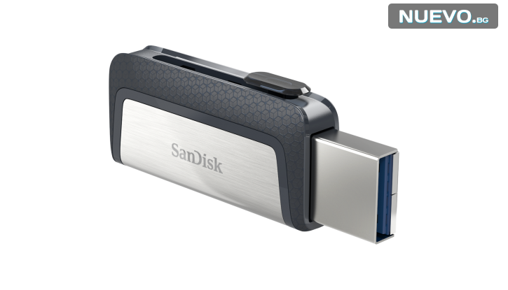 USB памет 32GB SanDisk Ultra Dual Drive, USB Type-C ,  снимка #1