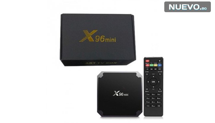 Смарт ТВ бокс - Smart TV BOX X96 mini, 2GB снимка #0