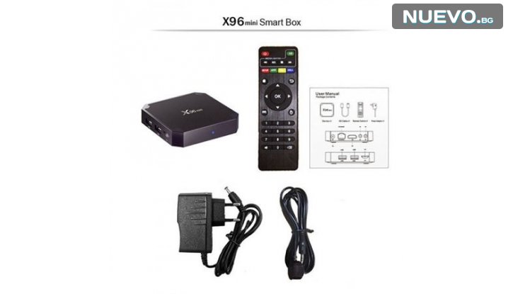 Смарт ТВ бокс - Smart TV BOX X96 mini, 2GB снимка #3