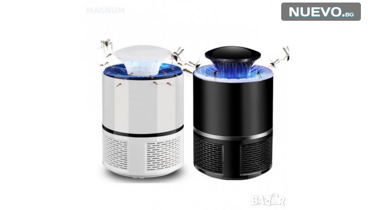USB Лампа капан за комари с засмуквател снимка #5