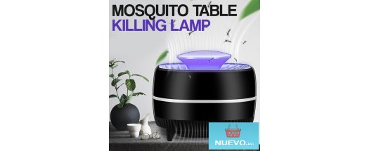 Стилна USB Лампа капан за комари със засмуквател снимка #3