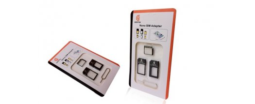 Комплект от 2 броя адаптери за сим карта 3 размера снимка #0