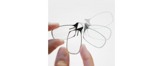 Оригинални очила по модел ThinOptics,  за четене от +1.0 до +2.5 (Черни) снимка #5