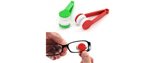Компактен уред за почистване на стъклата на вашите очила  снимка #0