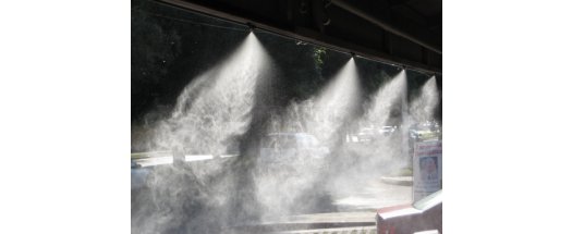 Водна мъгла - Система за охлаждане с водна мъгла 7.5м, 5 дюзи снимка #3