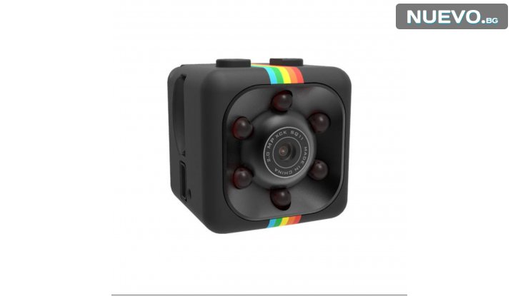 Шпионска Мини камера SQ11 SPY1, FULL HD снимка #0