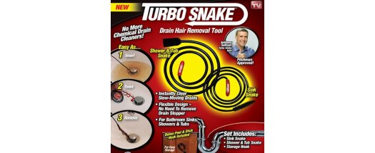 Тел за отпушване на мивка Turbo snake снимка #3