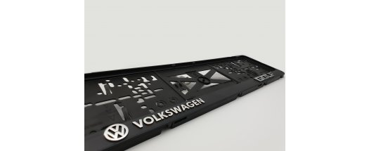 Рамка за номер VW GOLF снимка #1