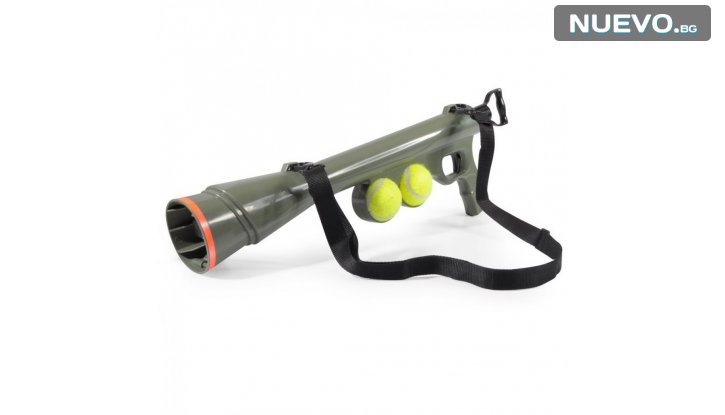 Базука за автоматично изстрелване на тенис топки снимка #3