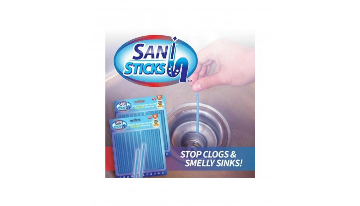 Пръчици за почистване и отпушване на канали Sani Sticks снимка #4
