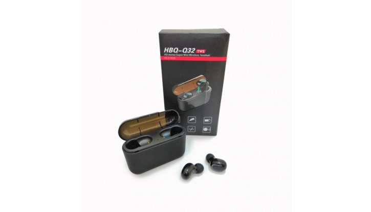 Безжични компактни слушалки HBQ-Q32 Bluetooth Wireless снимка #2