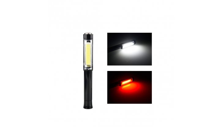 2 броя LED лампа тип писалка, с магнит снимка #3