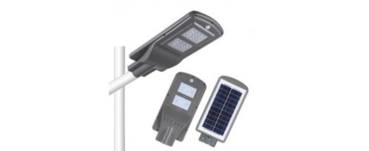 Външна Соларна LED лампа със сензор за движение подходща за улична осветление 20W,30W,60W и 90W снимка #2