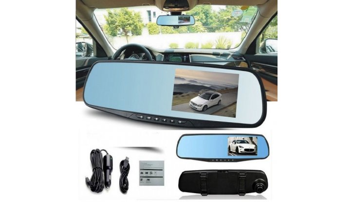 Огледало за задно виждане с камера за автомобил снимка #0