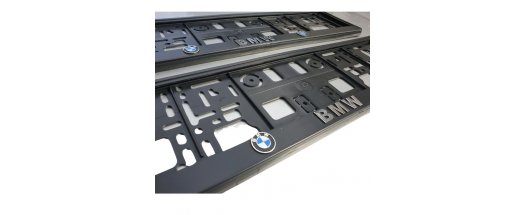 ПРОМО КОМПЛЕКТ Рамки за номер на автомобил BMW снимка #2