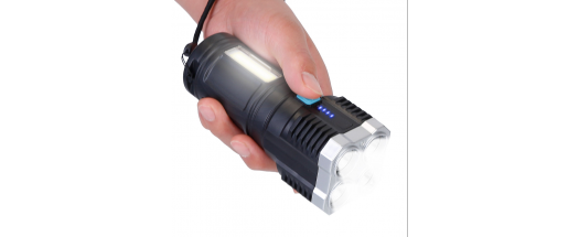 Мощен фенер с USB снимка #2
