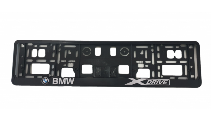 ПРОМО Комплект рамки за номер на автомобил BMW X-Drive снимка #1