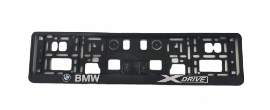 ПРОМО Комплект рамки за номер на автомобил BMW X-Drive снимка #1