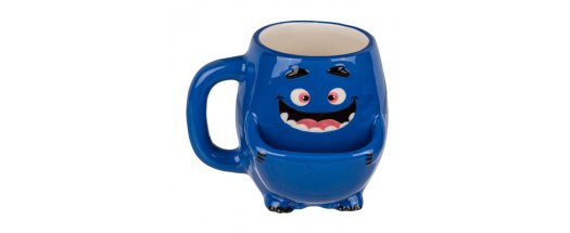 Керамична чаша Cokie Cuddler blue Monster 400 мл снимка #2