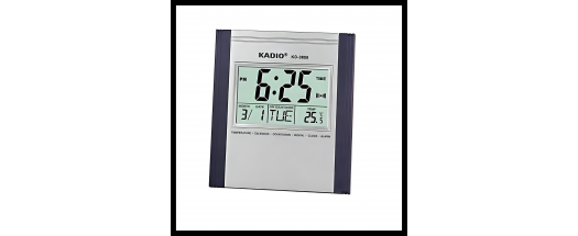 Дигитален часовник с термометър за дома KADIO KD-5850N снимка #0