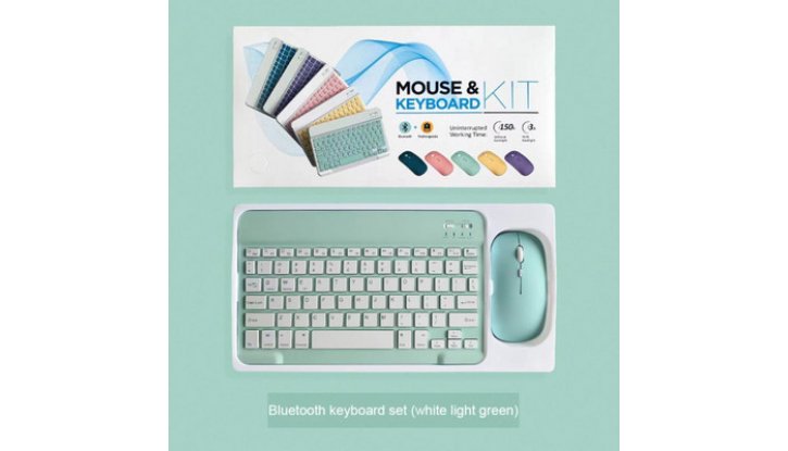 Комплект безжична мишка и клавиатура снимка #1