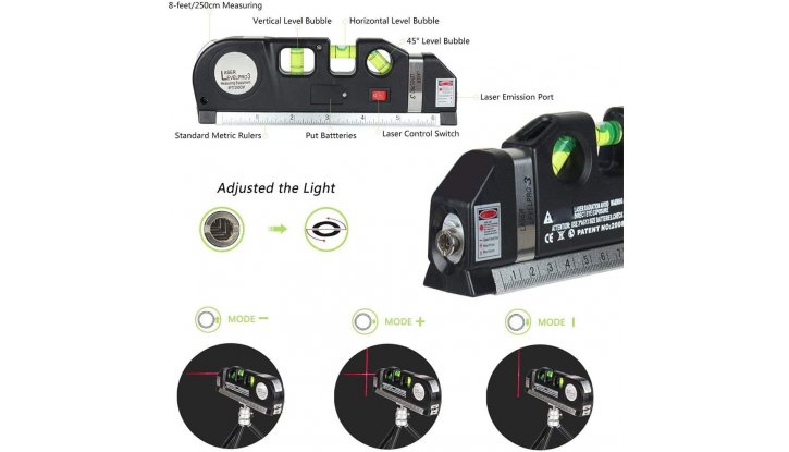 Мултифунционален лазерен нивелир снимка #1