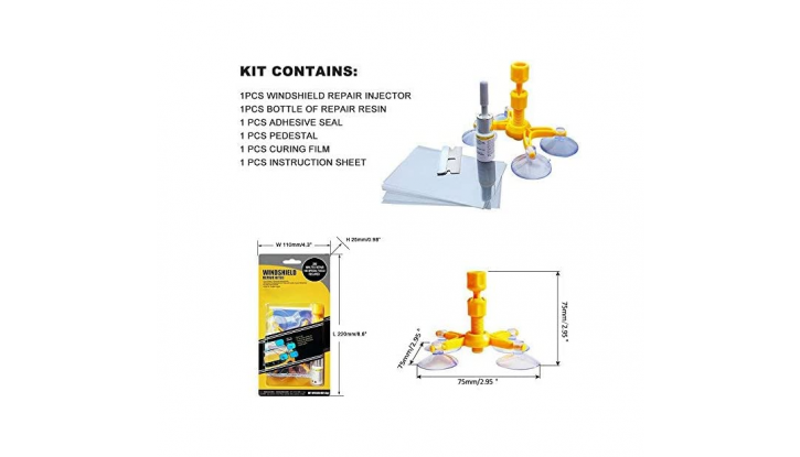Комплект за ремонт на стъкло на автомобил снимка #1